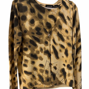 Focus 2000 wool blend sweater set size L